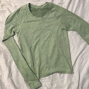 Lululemon Swiftly Tech - Light Green Long Sleeve Top